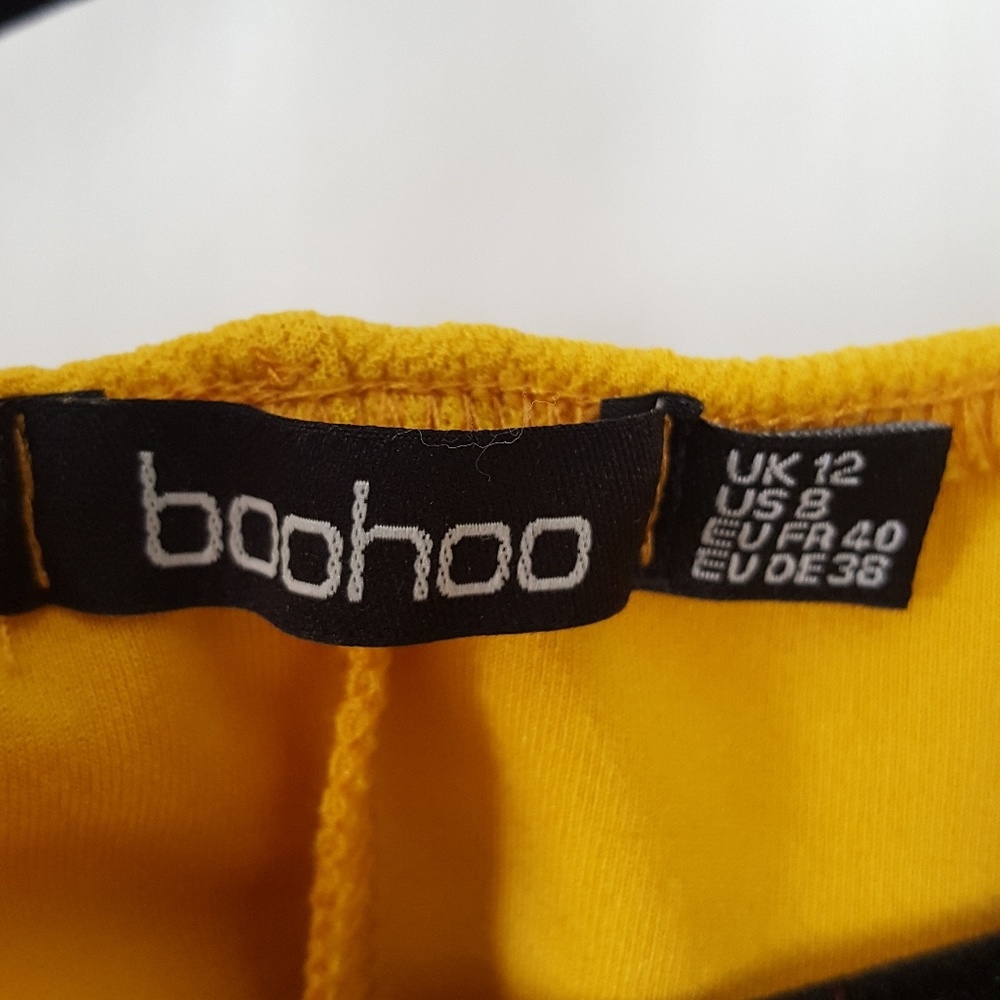 Boohoo ruffled crop top A25 - Picture 2 of 4